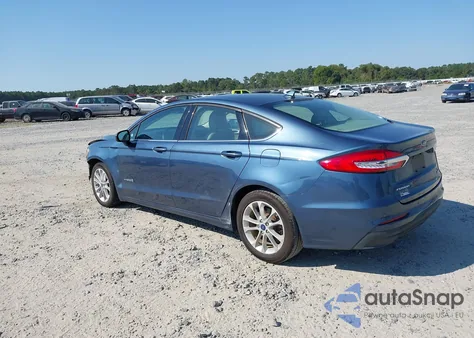 2019 Ford Fusion Hybrid Se из США, поврежденный, VIN 3FA6P0LU8KR185069